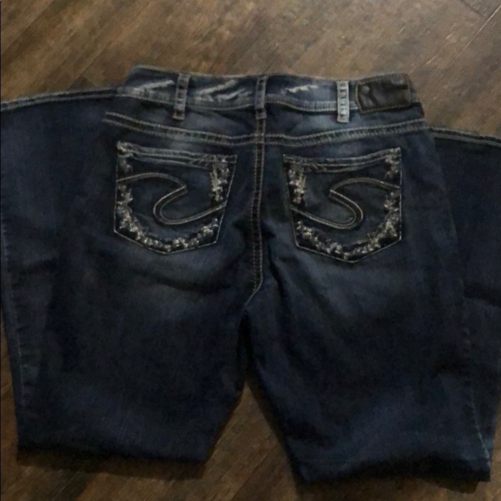 Women’s Silver Jeans, mid slim boot
